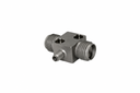 HP connection for quartz glass reactor