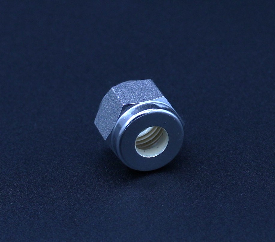 Überwurfmutter für Edelstahl Reaktorrohr